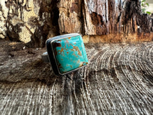 Load image into Gallery viewer, Royston Turquoise Square Ring